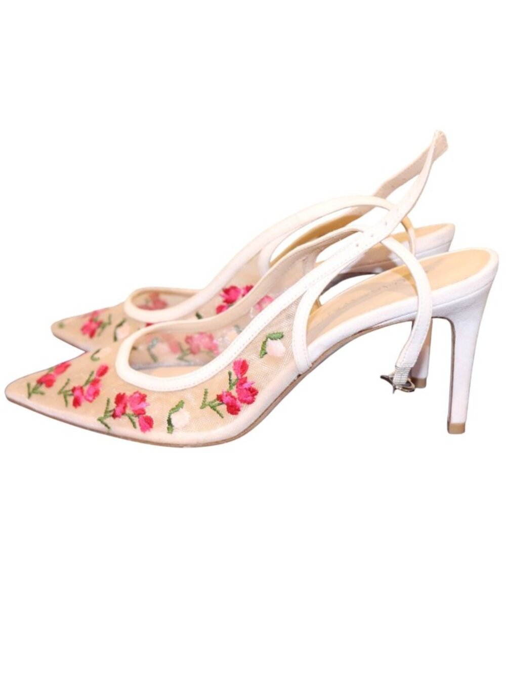 Stuart Weitzman Stuart Power Slingback Pumps, Size 38.5 EU NWB